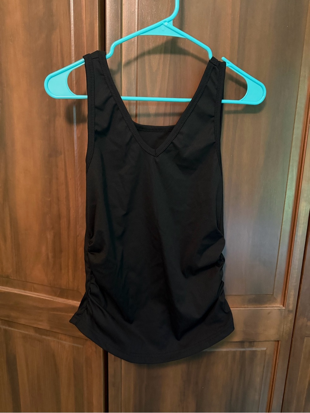Black Women's V-Neck Tank Top - Classic Activewear